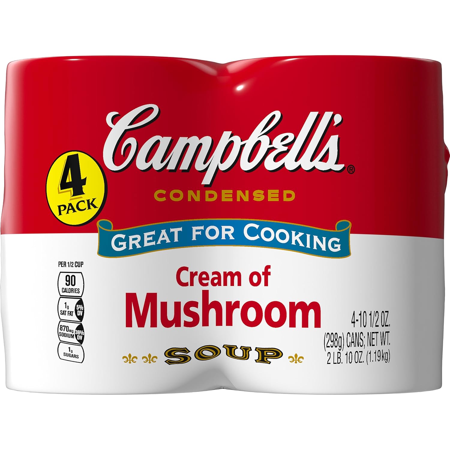 Campbell's Cream of mushroom soup #3 (051000129680)