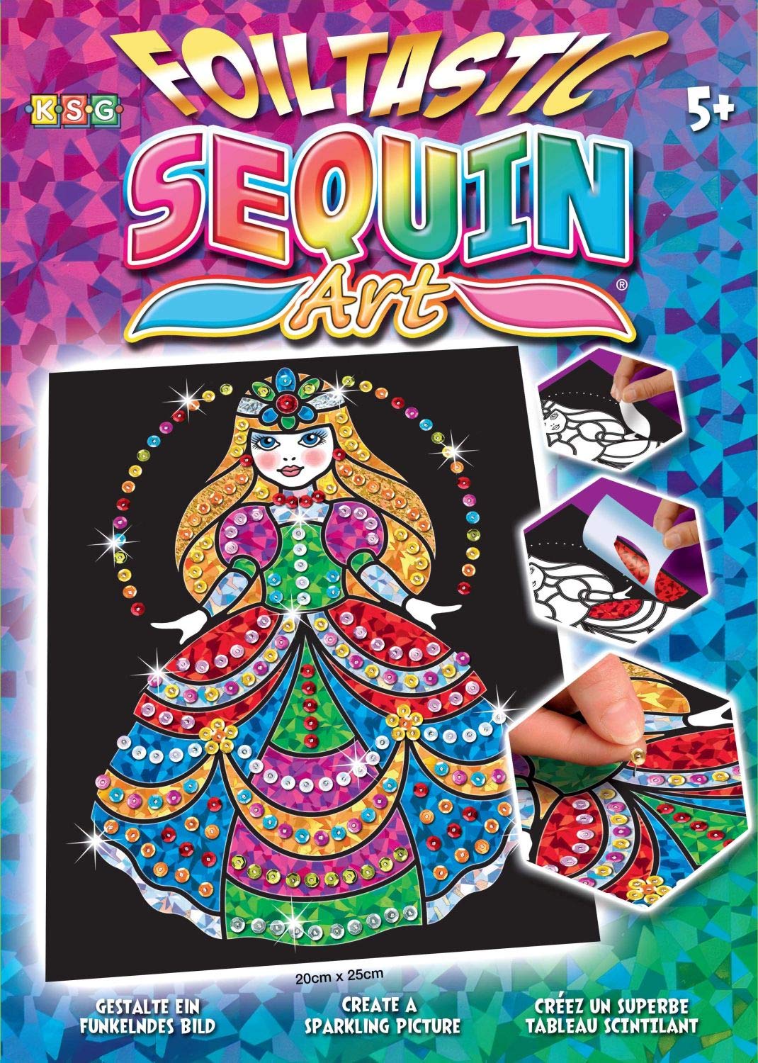 Sequin Art Foiltastic Princess