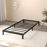 Maenizi XL Twin Bed Frame No Box Spring Needed, 8 Inch Heavy Duty Metal Twin XL Platform Bed Frame Support Up to 2500 lbs, Easy Assembly, Noise Free, Black