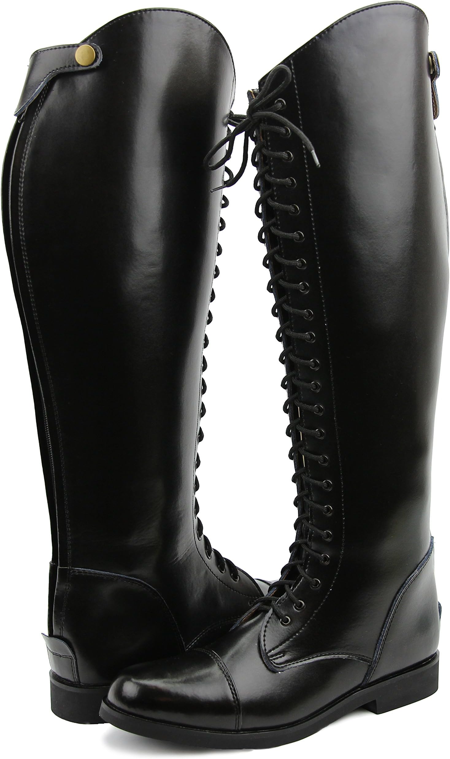 Mens Man Florance Field Horse Riding Boots Stylish Fashion Equestrian Black
