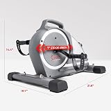 Sunny Health & Fitness Magnetic Under Desk Mini Exercise Cycle SF-B020026 view 7