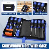 SORAKO 11 PC Magnetic Screwdriver Set Chrome Vanadium Phillips Slotted view 4