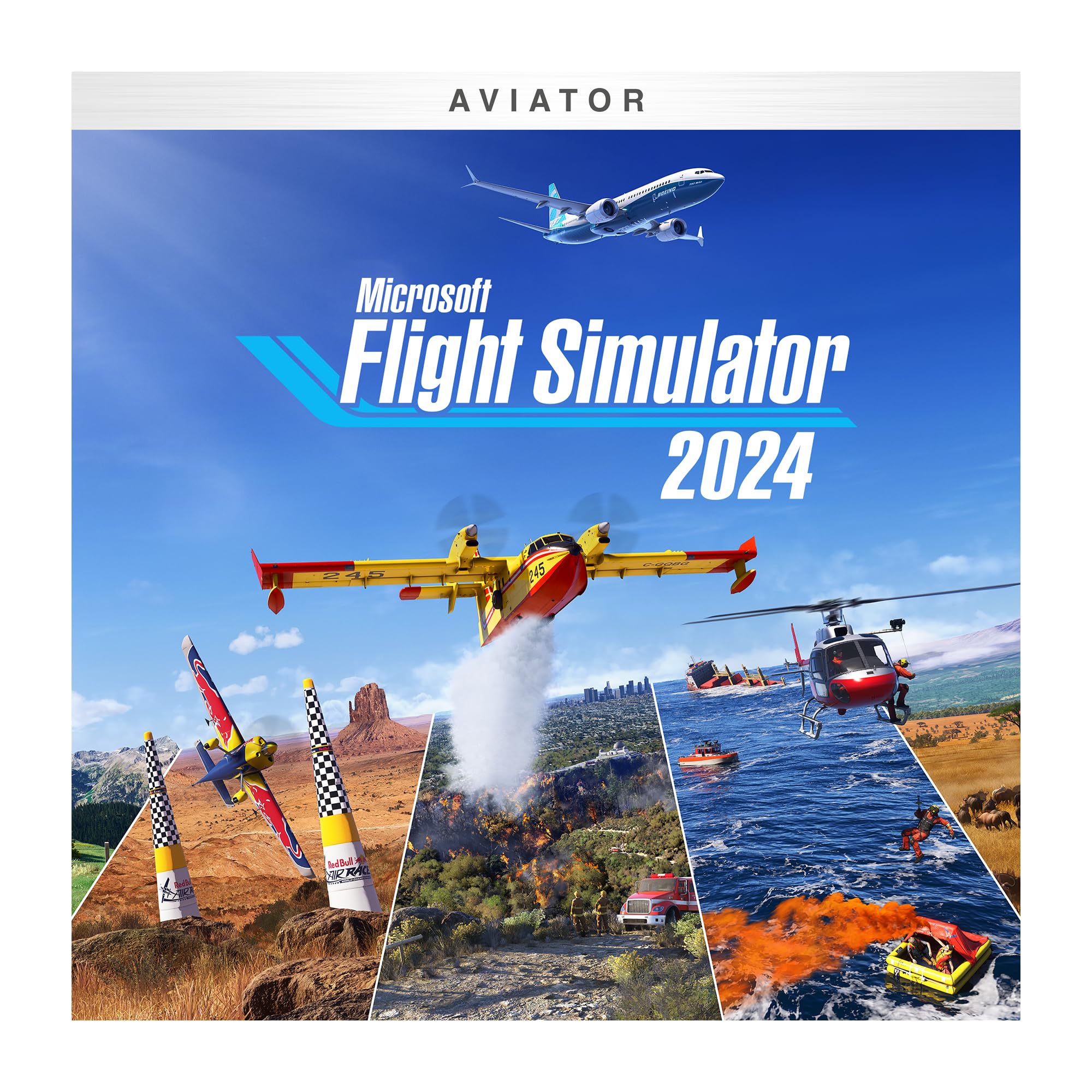Microsoft Flight Simulator 2024 Aviator Edition | Xbox & Windows - Download Code