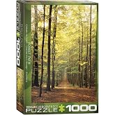 Eurographics Forest Path 1000-Piece Puzzle