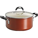 Tramontina 80110/050DS Style Ceramica 01 Covered Dutch Oven, 5-Quart, Metallic Copper