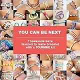 Fournine 5300 Pcs Clay Beads Kit with Charms for Bracelet Making view 5