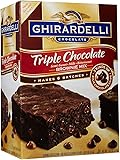 Ghirardelli Triple Chocolate Brownie Mix- 7.5 lb box