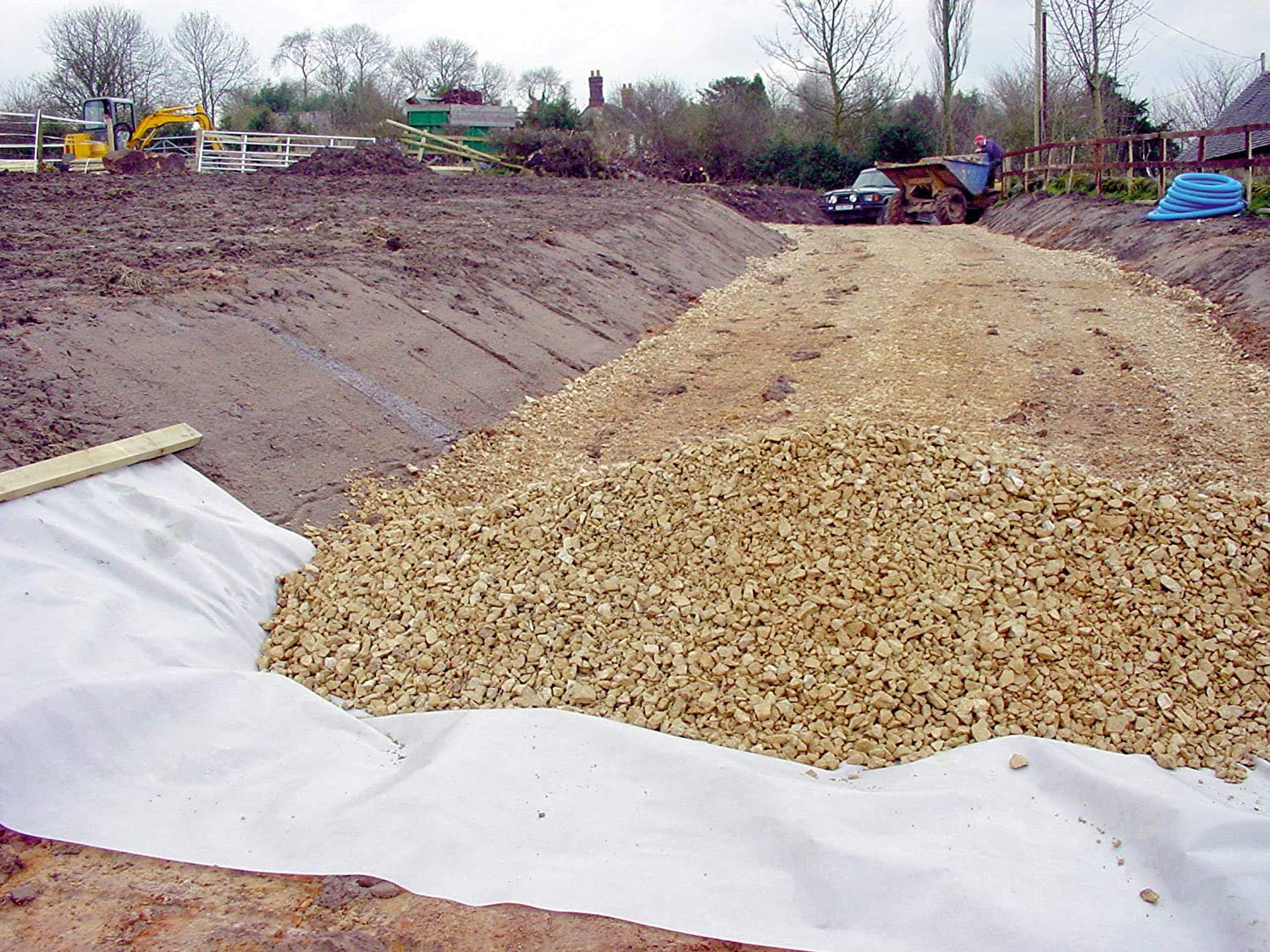 TDP115 Professional Geotextile Membrane Non Woven 2 metre x 25 metre