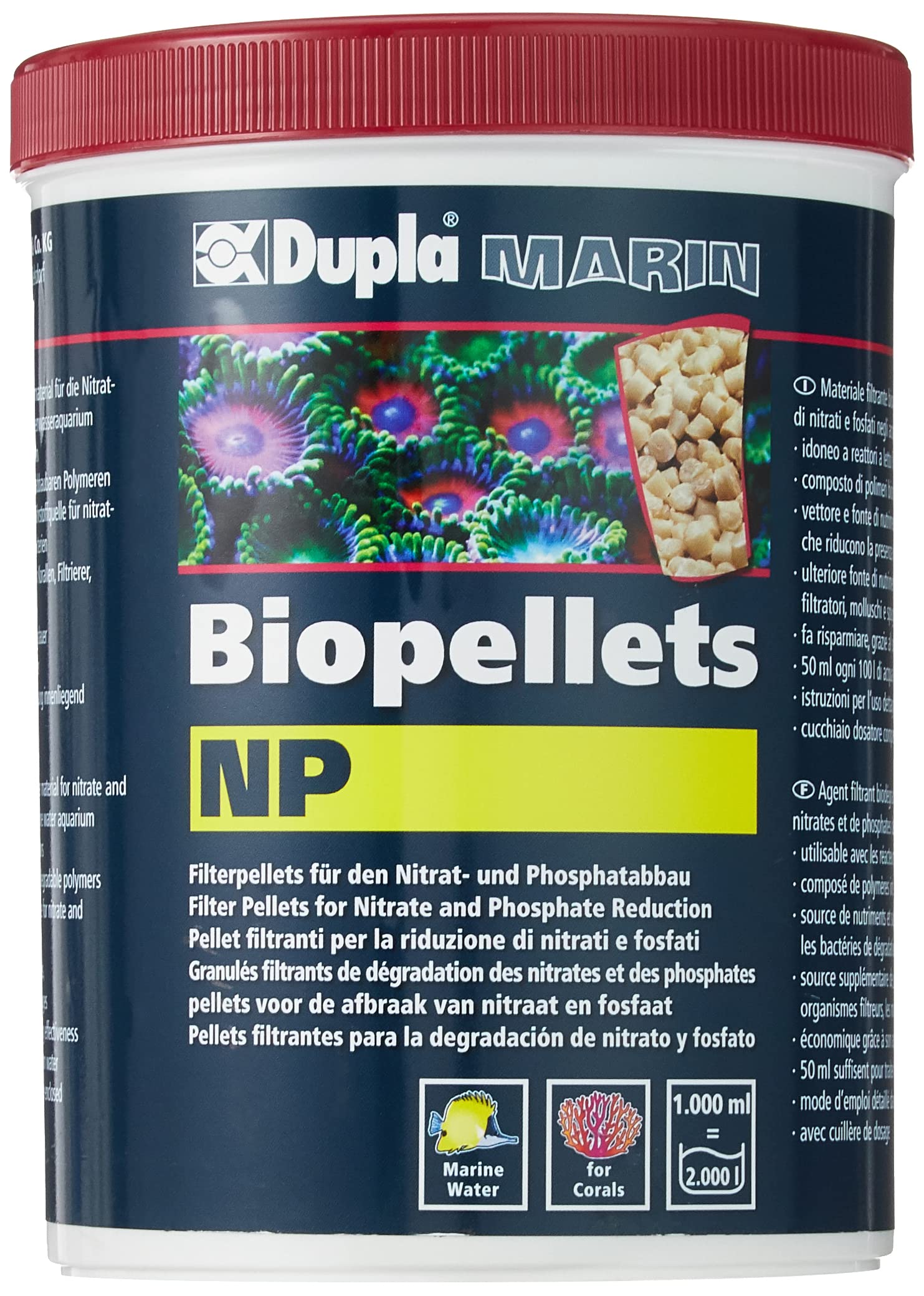 Dupla Marin 81517 Biopellets NP, 1000 ml /675 g