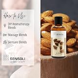 SENSOLI Sweet Almond Oil 100ml 100% Pure Carrier Oil Skin Hair Massage view 5