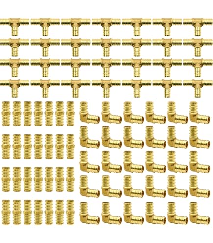 Paquete 100 Accesorios Engarce Latón Pex 20 Mm Abrazaderas S | Envío Gratis