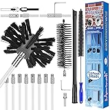 16 Feet Dryer Vent Cleaning Kit for Drill Lint