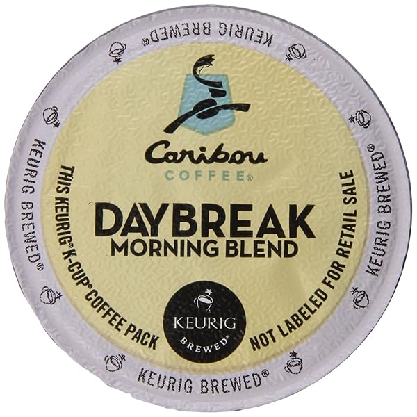 CARIBOU COFFEE, DAYBREAK MORNING BLEND K-CUPS FOR KEURIG K-CUP BREWERS, 12-COUN