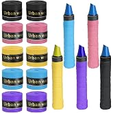 Afalin 10-Pack Baseball Bat Grip Tape, Precut Bat Tape &ndash; Softball Bat Grip, Curly Design, Sweat-Absorbent and Non-Slip, Available in 5 Colors for Bats Players &amp; Coaches &amp; Enthusiasts