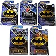 Hot Wheels Batman 2023 Batmobile Complete Set of 5 Diecast Vehicles Mix 1 from HDG89-956E Release