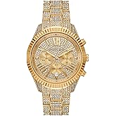 Michael Kors Women's Lexington Chronograph Gold-Tone Stainless Steel Watch (Model: MK4971)