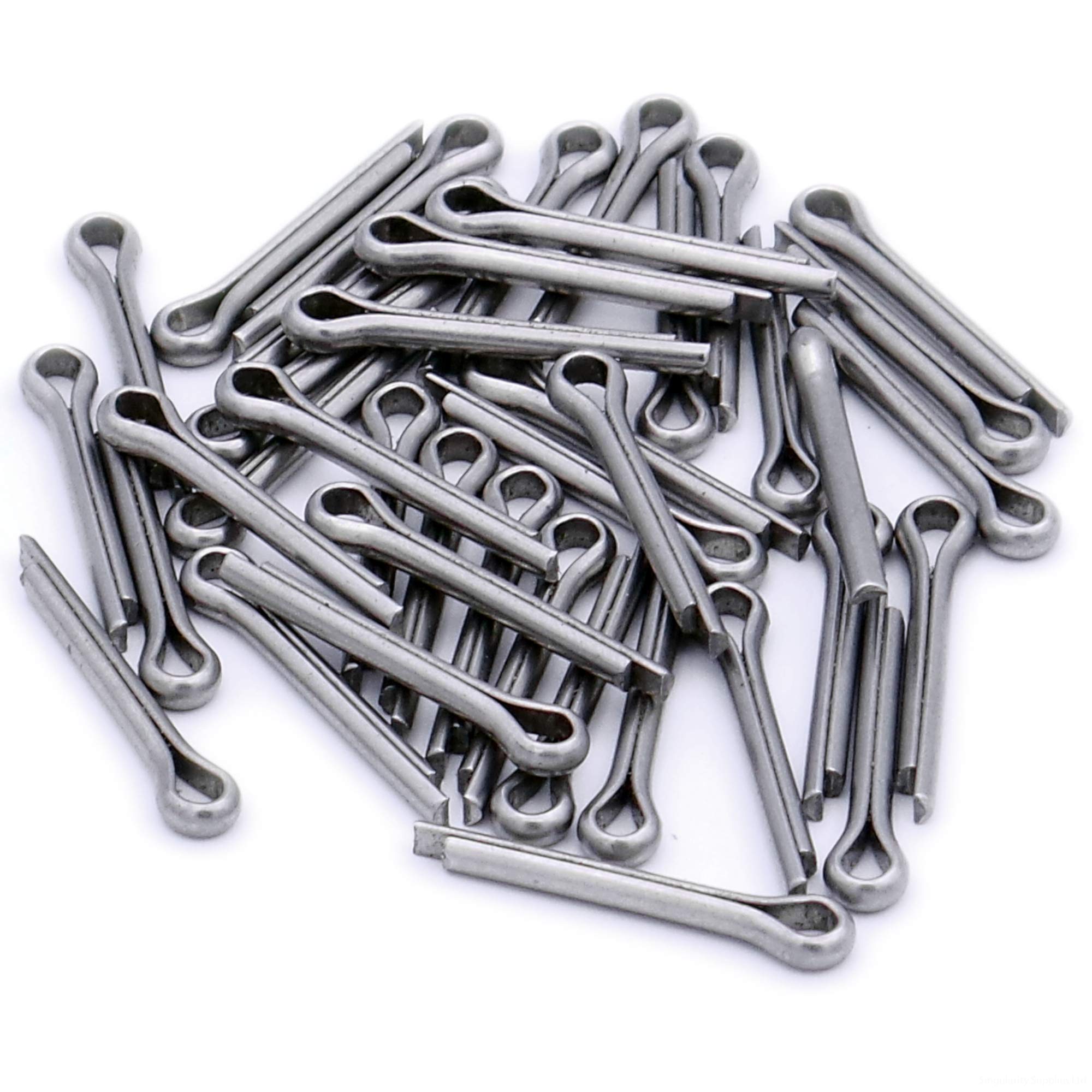 M3.2 (3.2mm x 25mm) Split Cotter Pin - Stainless Steel (A2) (Pack of 40)