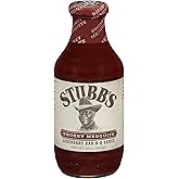 Stubb's Smokey Mesquite BBQ Sauce, 18 oz (Pack of 4)