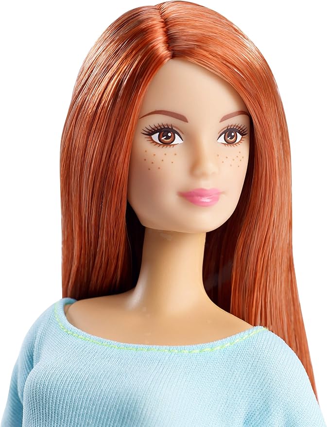 barbie made to move red hair