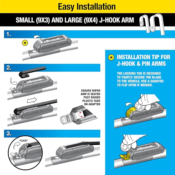RAIN-X 810160 LATITUDE 2-IN-1 WATER REPELLENT WIPER BLADES, 24″ AND 19″ WINDSHIELD WIPERS (PACK OF 2), AUTOMOTIVE REPLACEMENT WINDSHIELD WIPER BLADES WITH PATENTED RAIN-X WATER REPELLENCY FORMULA