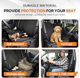 TOYOUN Van Seat Covers 3D Stripe Print Universal Fit Blue view 7