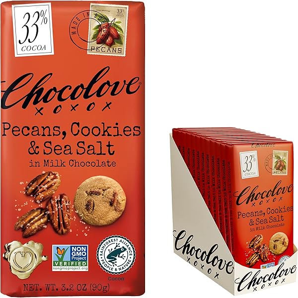 Amazon.com: Chocolove Coffee Crunch Dark Chocolate Bars | 55