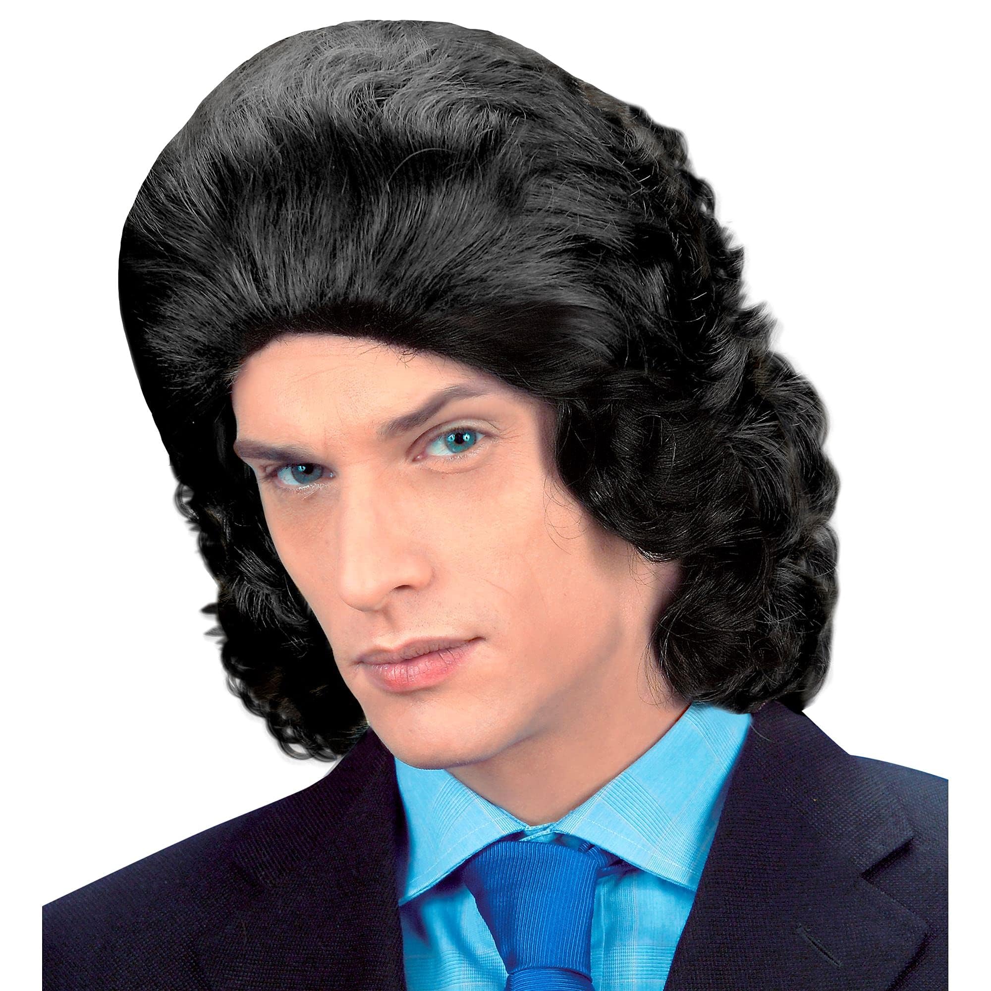 Frankie Black Wig for Hair Accessory Fancy Dress