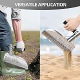 DR.ÖTEK Stainless Steel Sand Scoop Shovel for Metal Detecting Beach Treasure view 4
