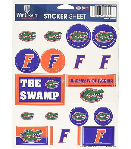 University Of Florida Sticker Decal – Vinyl Laptop, Car, Water Bottle Decals For School Pride - View #3