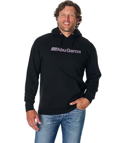 Amazon.com: Abu Garcia Men's Revo Flag Pullover Hood, Black