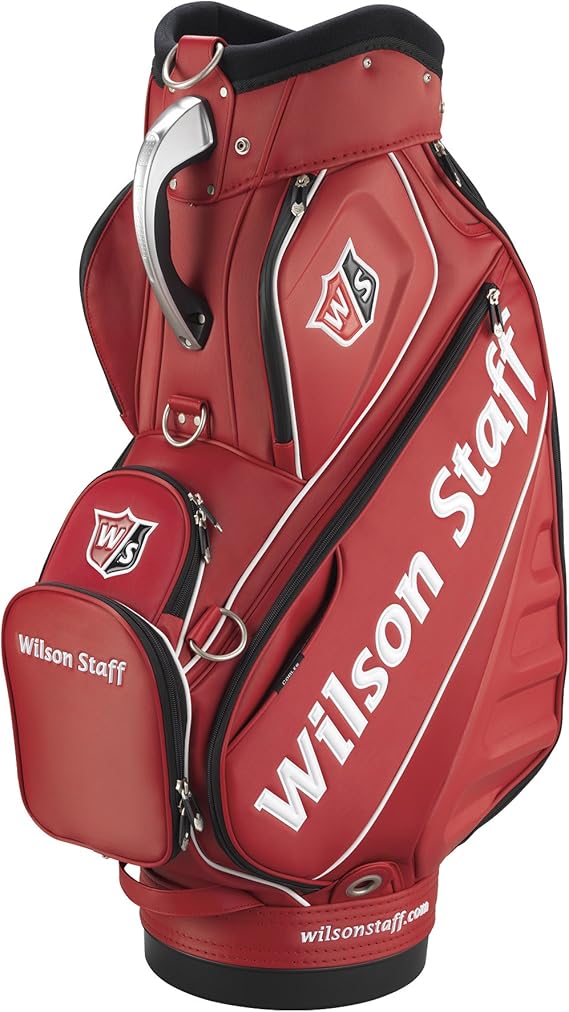 2015 Wilson Staff Pro Tour Cart Bag Mens Trolley Golf Bag 6Way Divider