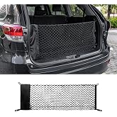 Zekzoop Cargo Net Compatible with 2014-2026 Toyota Highlander Accessories | Envelope Style Trunk Storage and Organizer Dense Mesh with Storage Bags Luggage Net for 2025 Highlander Exterior Accessories