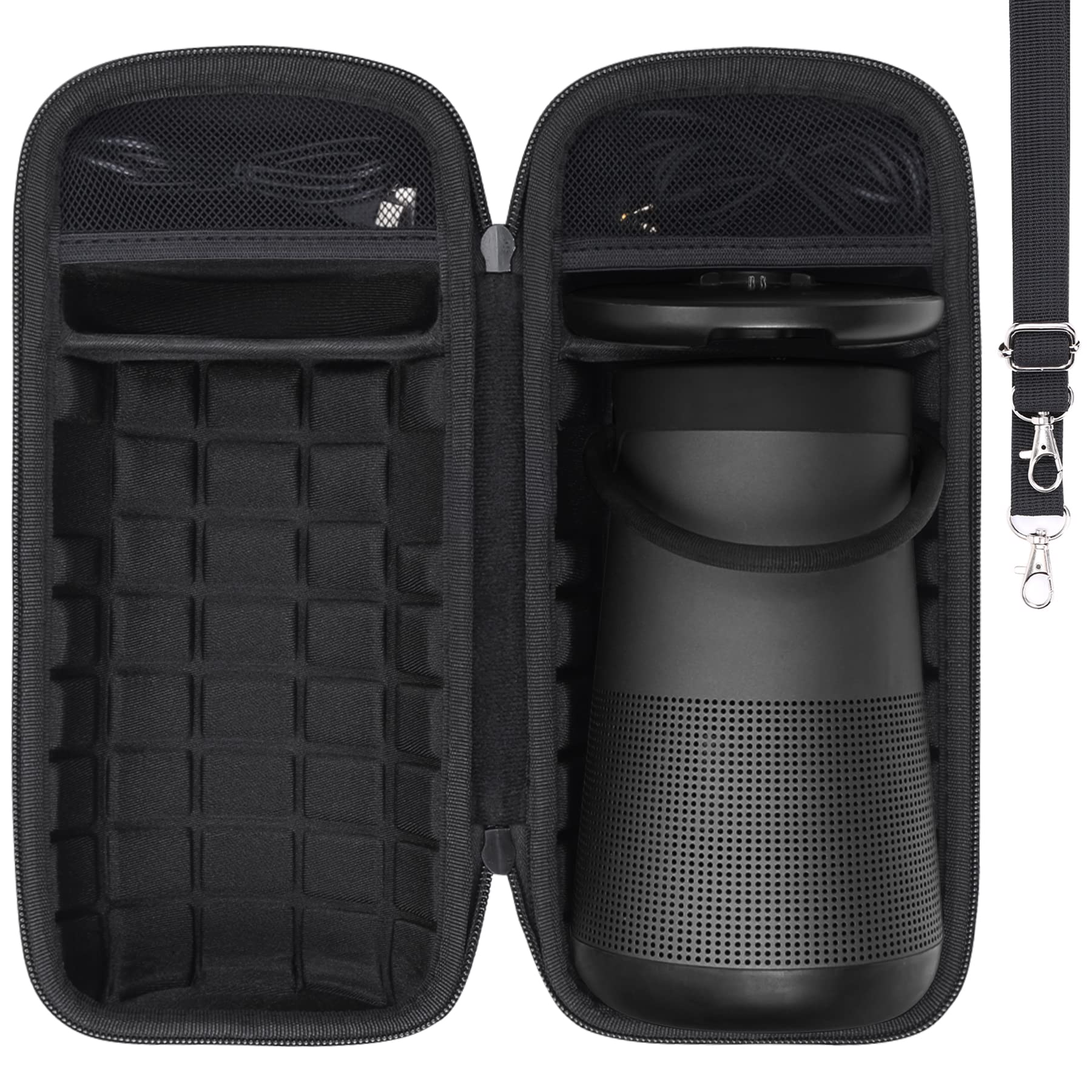 co2CREA storage travel hard case for Bose SoundLink Revolve+ Series II Revolve Plus Portable Bluetooth Speaker (Case Only,Excluding speaker)