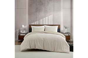 Kenneth Cole - King Comforter Set, Soft & Smooth Textured Bedding w/Matching Pillowcases, Medium Weight for All-Season Comfor