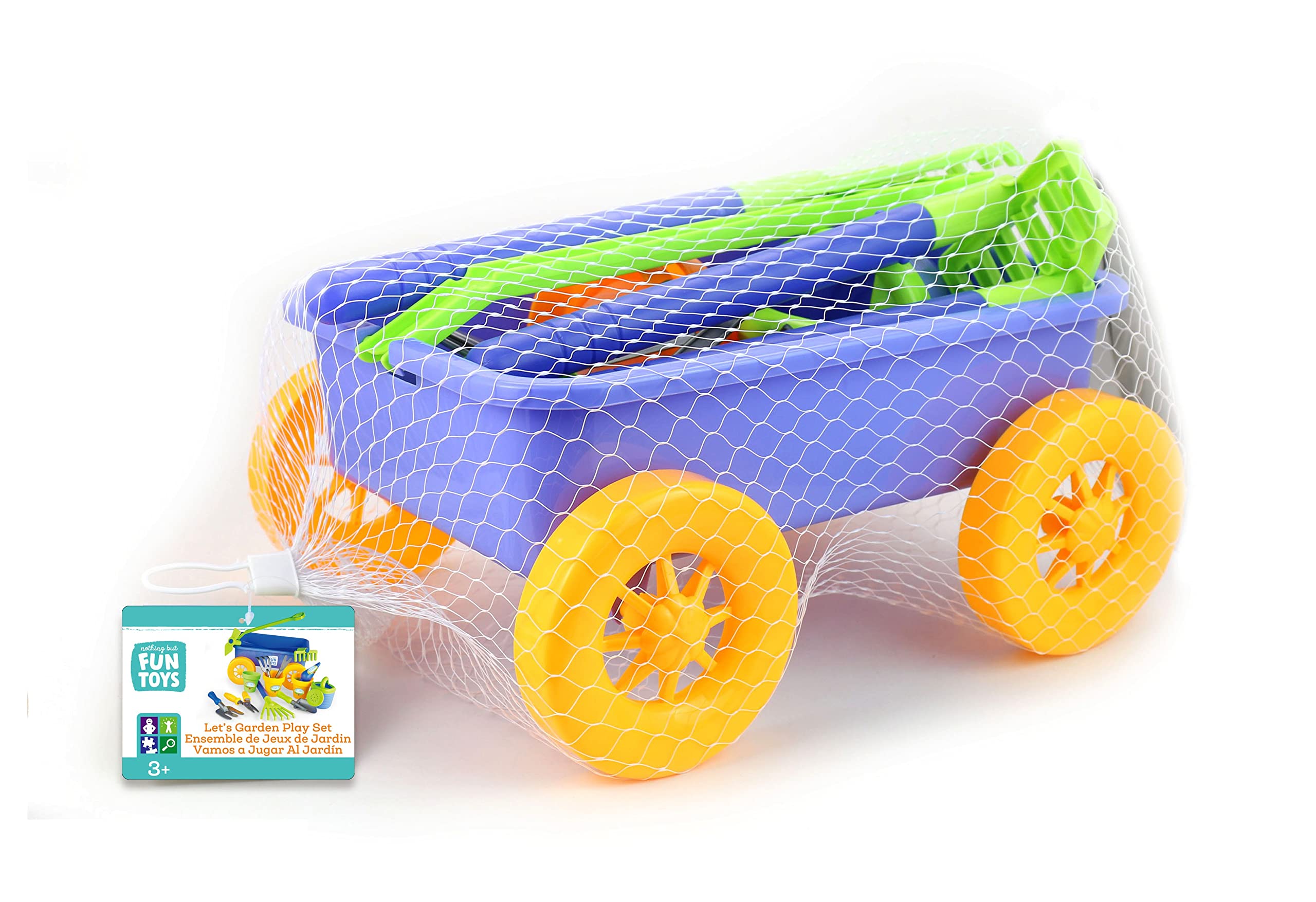 Let's Garden Wagon Playset Designed for Children Ages 2+ Years,Multi,201706