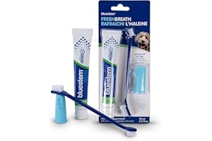 bluestem Dog Tooth Brushing Kit - Dog Toothpaste with Coactiv+ Technology to Help Promote Health Mouth - Easy to Use Teeth Cl