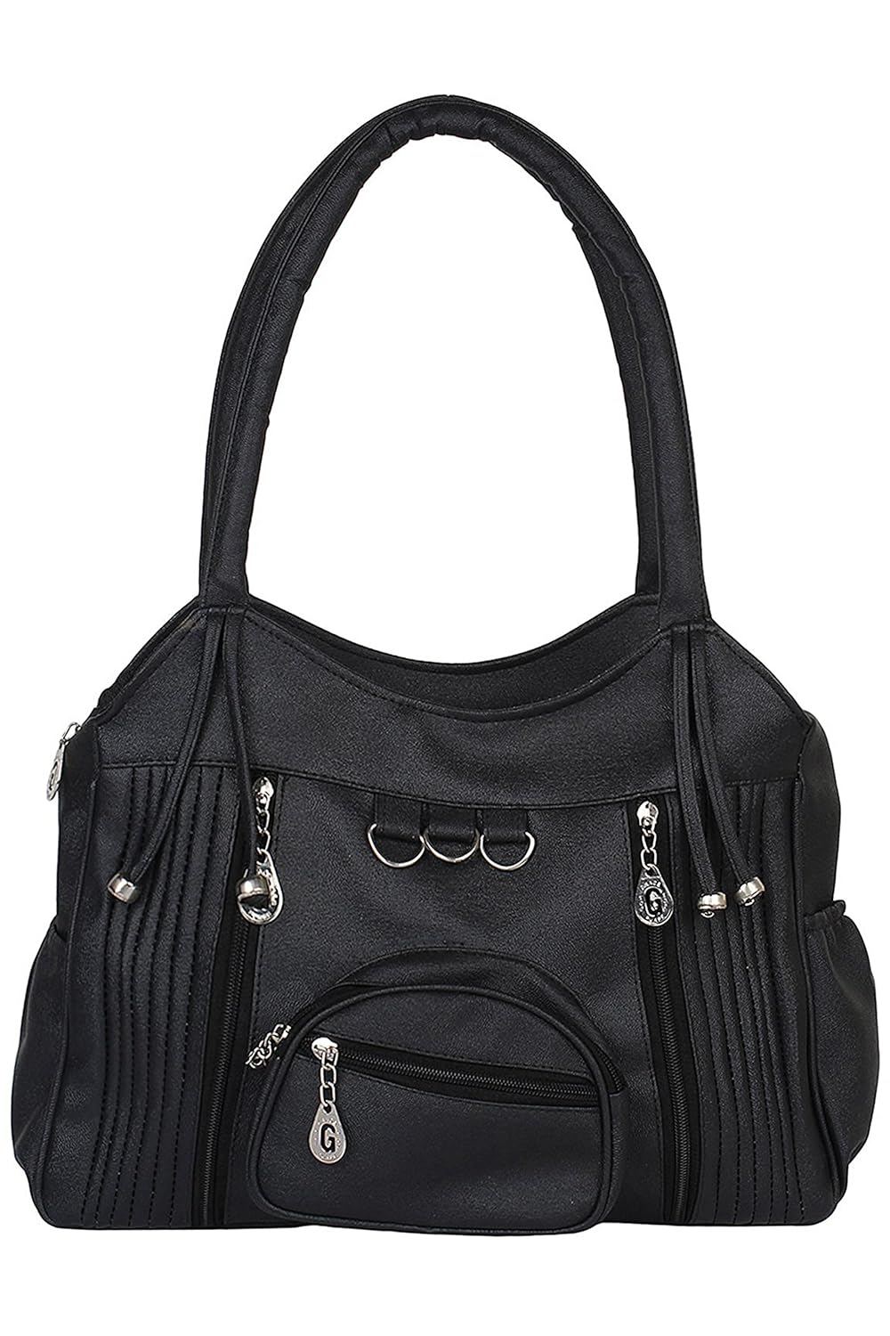 tiptop women's handbag (black, c-120)