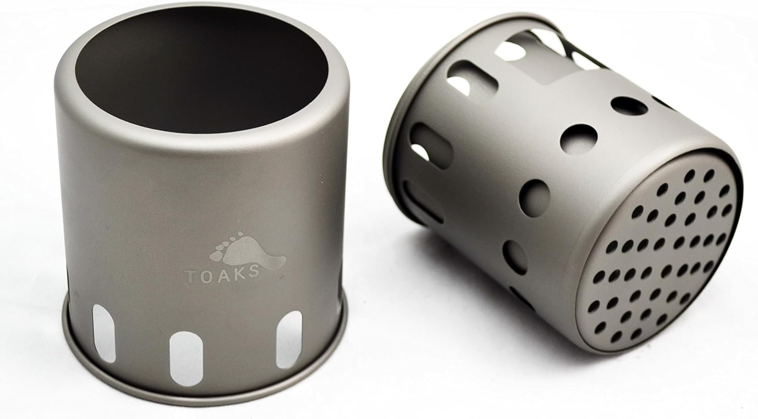 TOAKS Titanium Backpacking Wood Burning Stove (Stove Only), Metallic Silver - Image 4