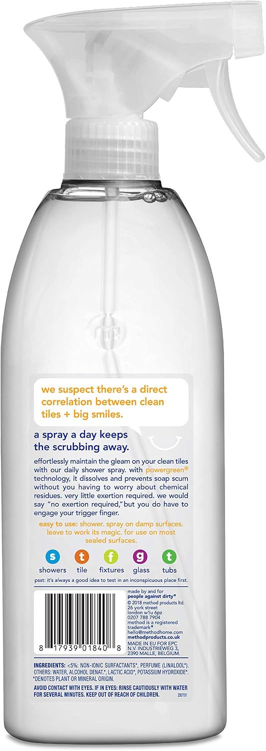 Method Shower Cleaner, Passion Fruit, 828 ml, 828 ml (Pack of 1) - Image 3