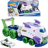 Hot Wheels Toy Story 5 Launcher & Hauler with Hi-Tech Buzz Lightyear view 1