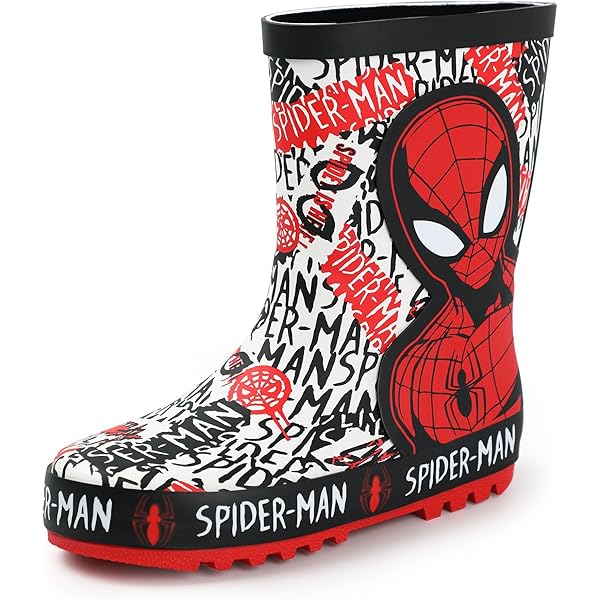 Spider-Man Gummistiefel Für Kinder - Offizielle Marvel Regenstiefel