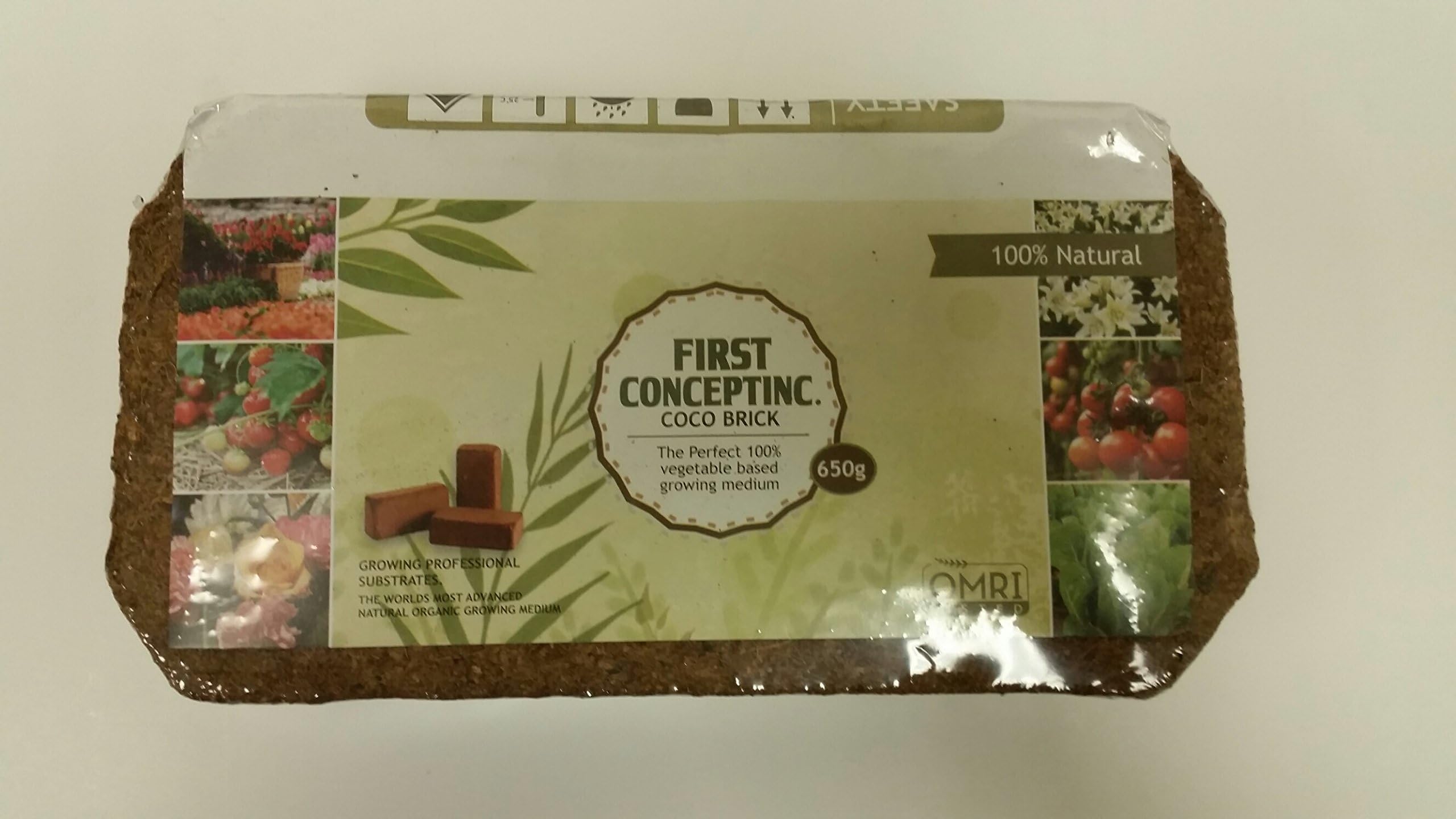 FirstConcept Inc Coco Fiber Brick 650g
