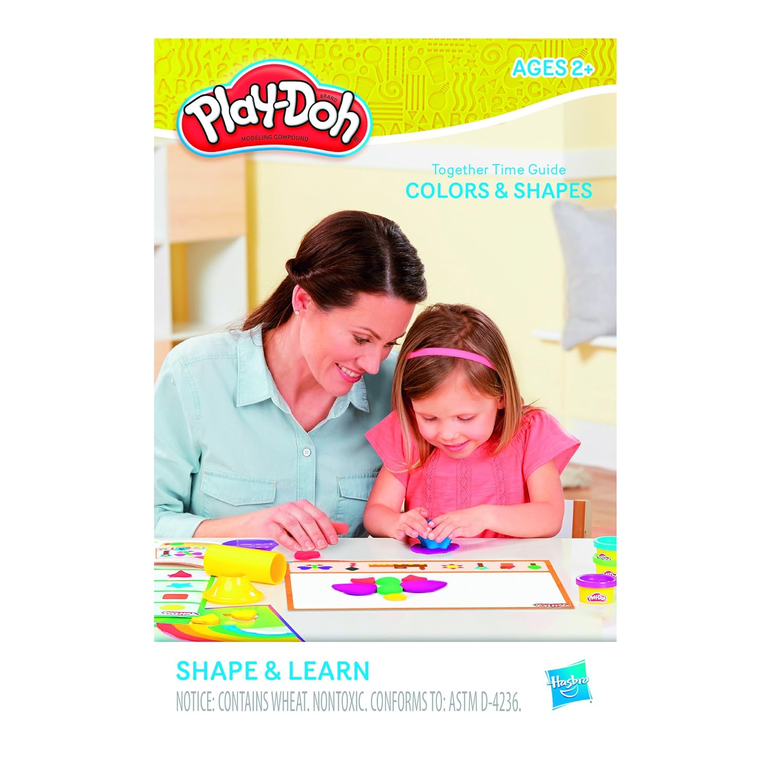 play doh colors and shapes