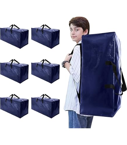 Heavy Duty Extra Large Plastic Bags With Handles Storage Bags