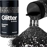 Hemwave Black Glitter Shaker 130g Extra Chunky Glitter Resin Epoxy