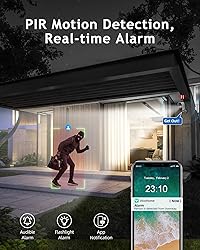 Techage Security Cameras Wireless Outdoor, Battery