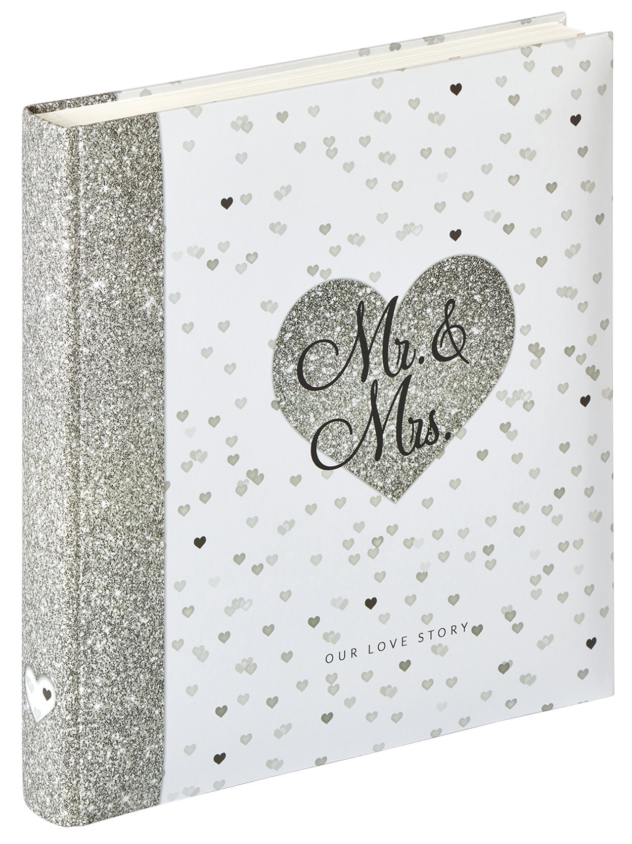 Walther design model kit wedding photo album our love story, white; 156 28 x 30.5 cm.