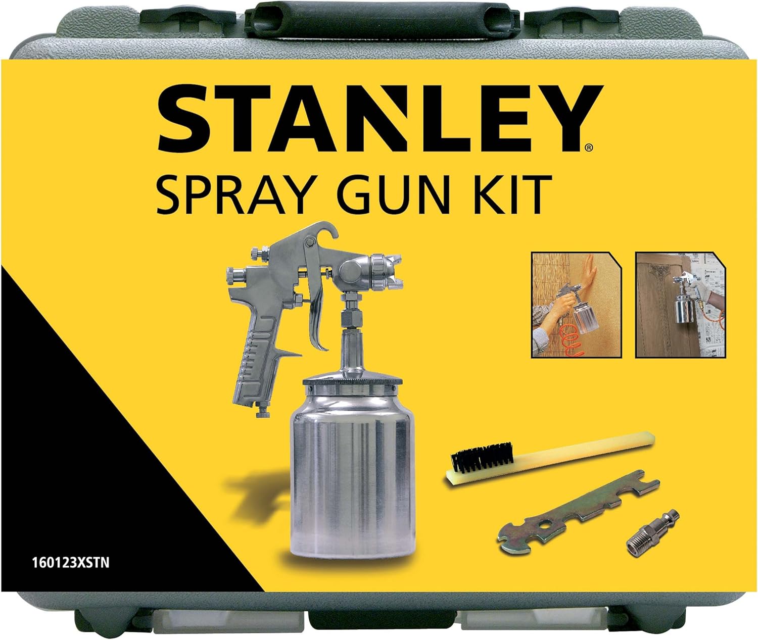 Stanley 160123XSTN Spray Gun kit Amazon.co.uk DIY & Tools