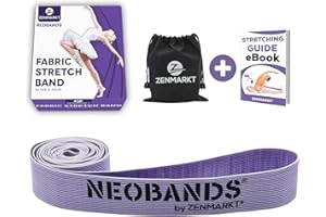 Zenmarkt Ballet Stretch Bands for Flexibility and Strength - Stretch Bands Ideal to Have as Dance Equipment in Every Competition - Suitable for Gymnastics, Cheerleading, and Pilates Training