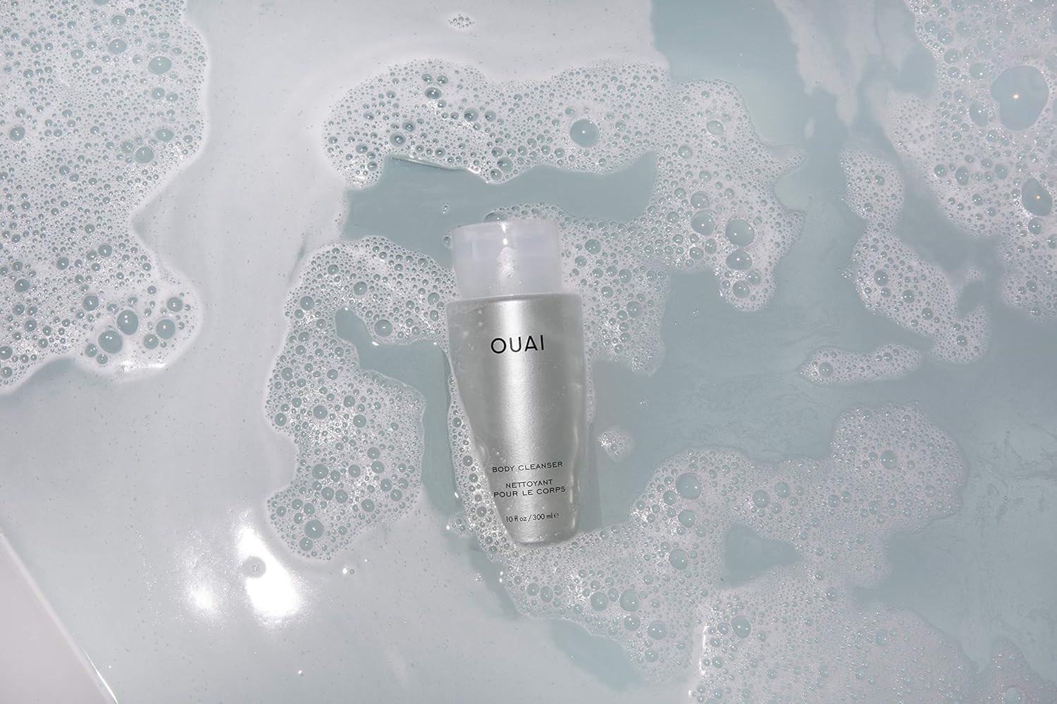 OUAI Body Cleanser. Nurture, Balance and Soften Skin. Made with Probiotics and Jojoba Seed, Rose Hip Oil to Hydrate Skin. Free from Parabens, Sulfates SLS and SLES and Phthalates. (10 oz) : Beauty